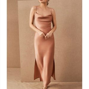 BHLDN Cali Satin Charmeuse Midi Dress
Style No. 59745034
Color: Sedona Sunset